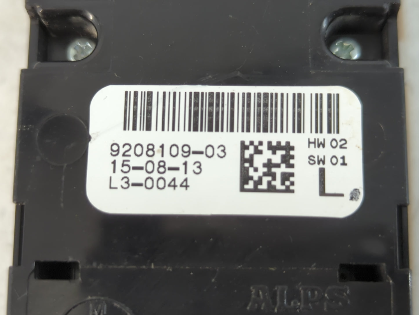 2012-2018 Bmw 320i Master Power Window Switch Replacement Driver Side Left P/N:9208109-03 Fits OEM Used Auto Parts - Oemused