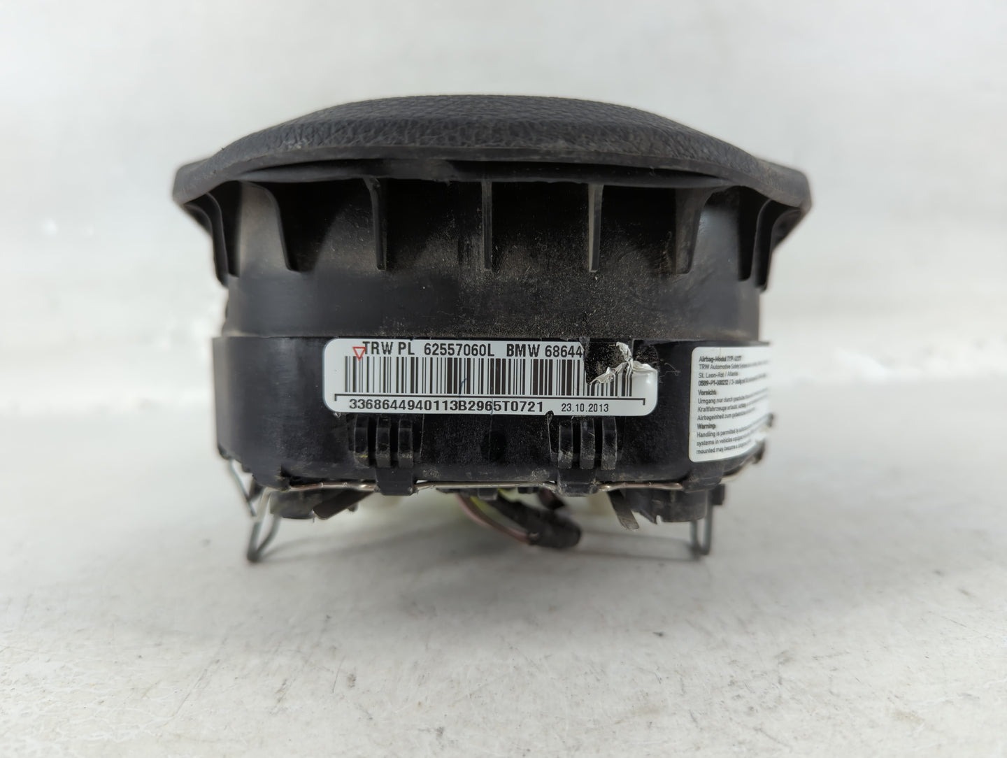 2012-2017 Bmw 320i Air Bag Driver Left Steering Wheel Mounted P/N:62557060L Fits Fits 2012 2013 2014 2015 2016 2017 2018 201