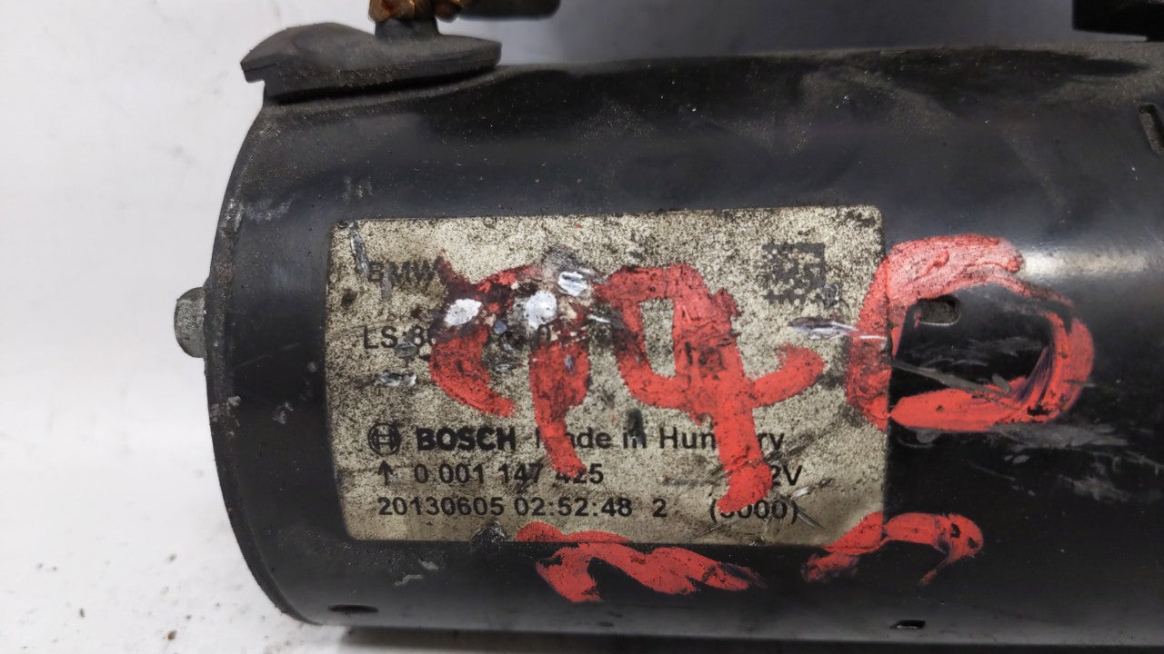 2014-2018 Bmw 320i Car Starter Motor Solenoid OEM P/N:8612576 7638194 Fits Fits 2012 2013 2014 2015 2016 2017 2018 OEM Used 