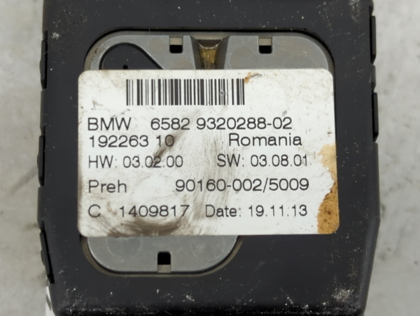 2012-2016 Bmw 328 Radio AM FM Cd Player Receiver Replacement P/N:6582 9320288-02 90160-002/5009 Fits OEM Used Auto Parts - O