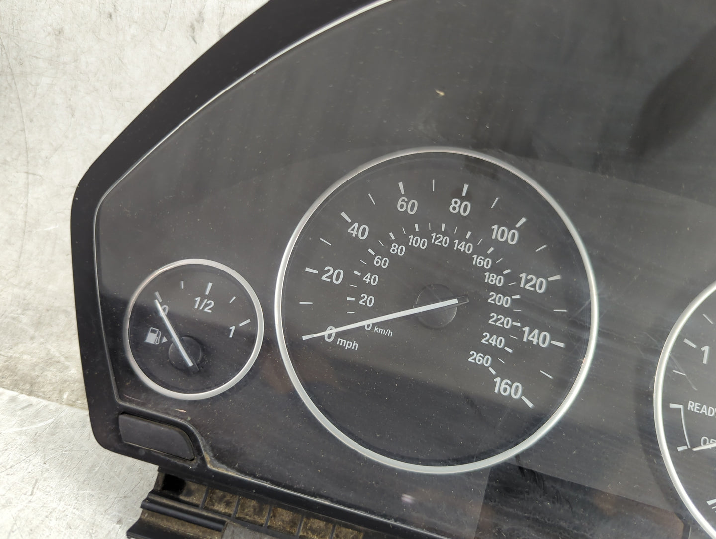 2014 Bmw 328 Instrument Cluster Speedometer Gauges P/N:9232895 9325206-01, 14369510, 30150834, IK932520601Y Miles: Fits OEM 