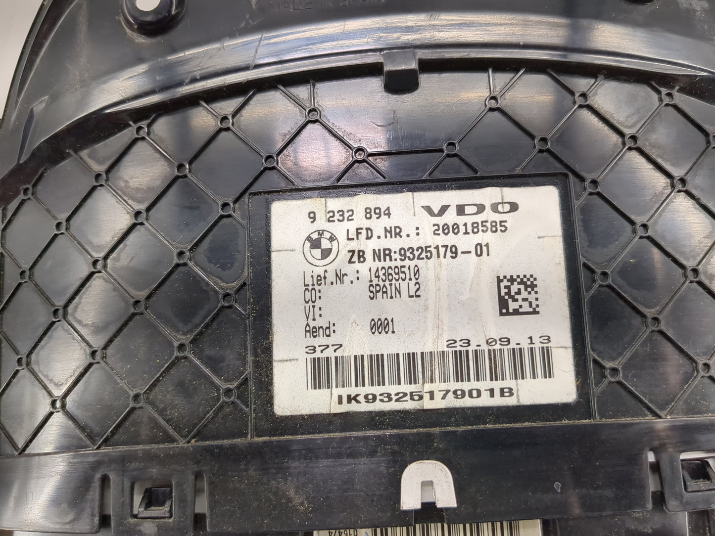 2012-2016 Bmw 328 Instrument Cluster Speedometer Gauges P/N:9232894 9325179-01 Miles:153K Fits Fits 2012 2013 2014 2015 2016