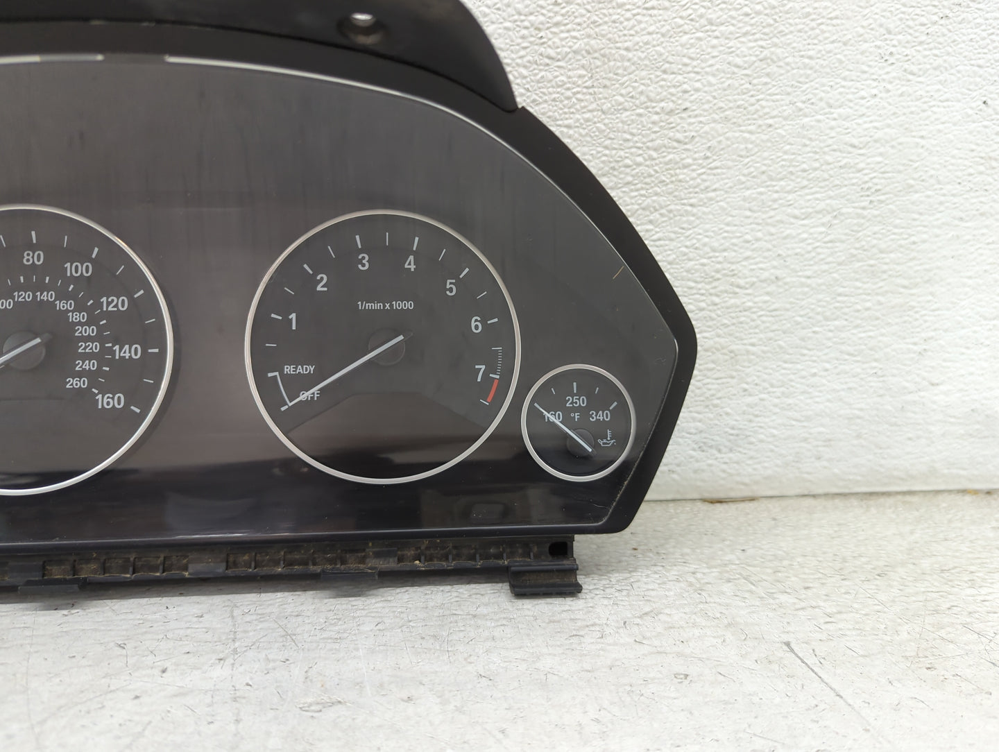 2014 Bmw 328 Instrument Cluster Speedometer Gauges P/N:9232895 9325206-01, 14369510, 30150834, IK932520601Y Miles: Fits OEM 