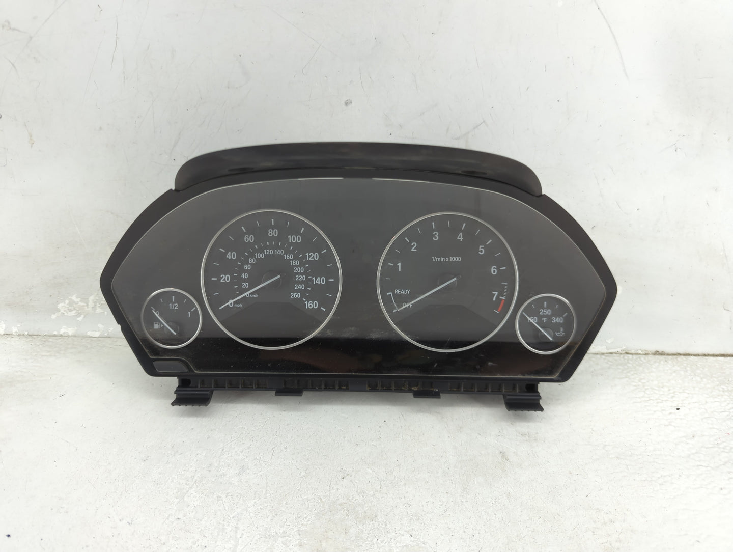 2014 Bmw 328 Instrument Cluster Speedometer Gauges P/N:9232895 9325206-01, 14369510, 30150834, IK932520601Y Miles:140K Fits 