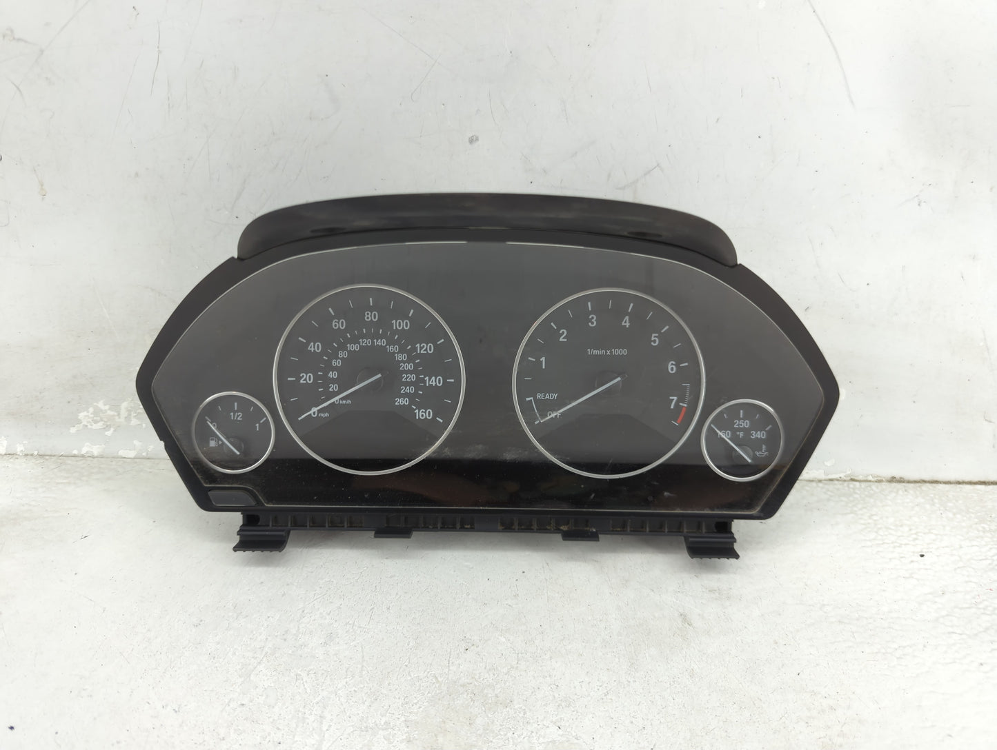 2014 Bmw 328 Instrument Cluster Speedometer Gauges P/N:9232895 9325206-01, 14369510, 30150834, IK932520601Y Miles:140K Fits 