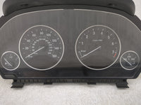 2014 Bmw 328 Instrument Cluster Speedometer Gauges P/N:9232895 9325206-01, 14369510, 30150834, IK932520601Y Miles: Fits OEM 