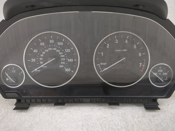 2014 Bmw 328 Instrument Cluster Speedometer Gauges P/N:9232895 9325206-01, 14369510, 30150834, IK932520601Y Miles: Fits OEM 