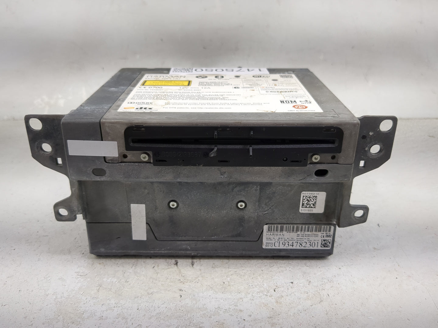 2012-2016 Bmw 328 Radio AM FM Cd Player Receiver Replacement P/N:CI934782301 HBB073, B073621E Fits Fits 2012 2013 2014 2015 