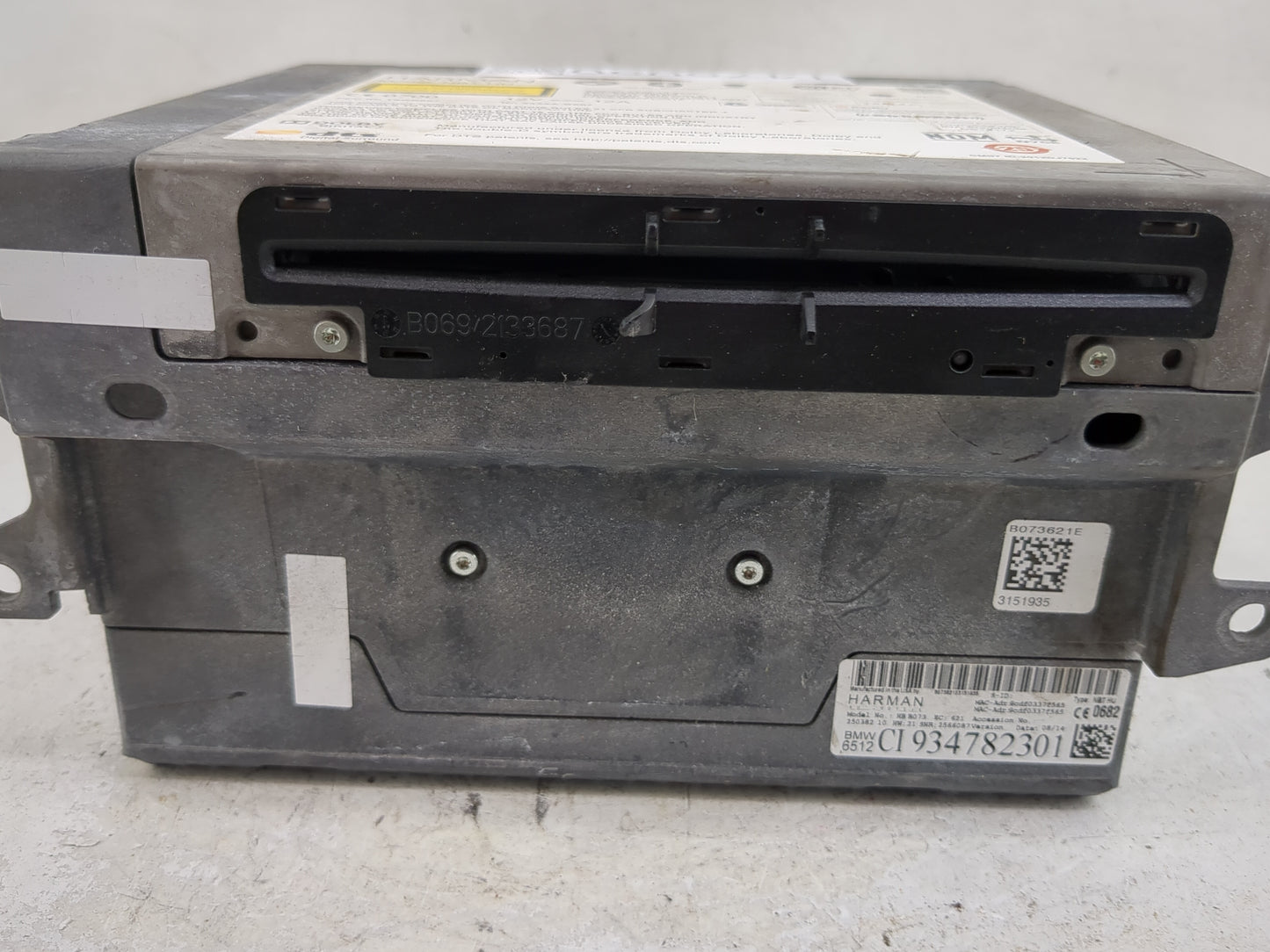2012-2016 Bmw 328 Radio AM FM Cd Player Receiver Replacement P/N:CI934782301 HBB073, B073621E Fits Fits 2012 2013 2014 2015 