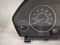 2014 Bmw 328i Instrument Cluster Speedometer Gauges P/N:9232894 9325179-01, 14369510, IK932517901B Miles:83K Fits OEM Used A