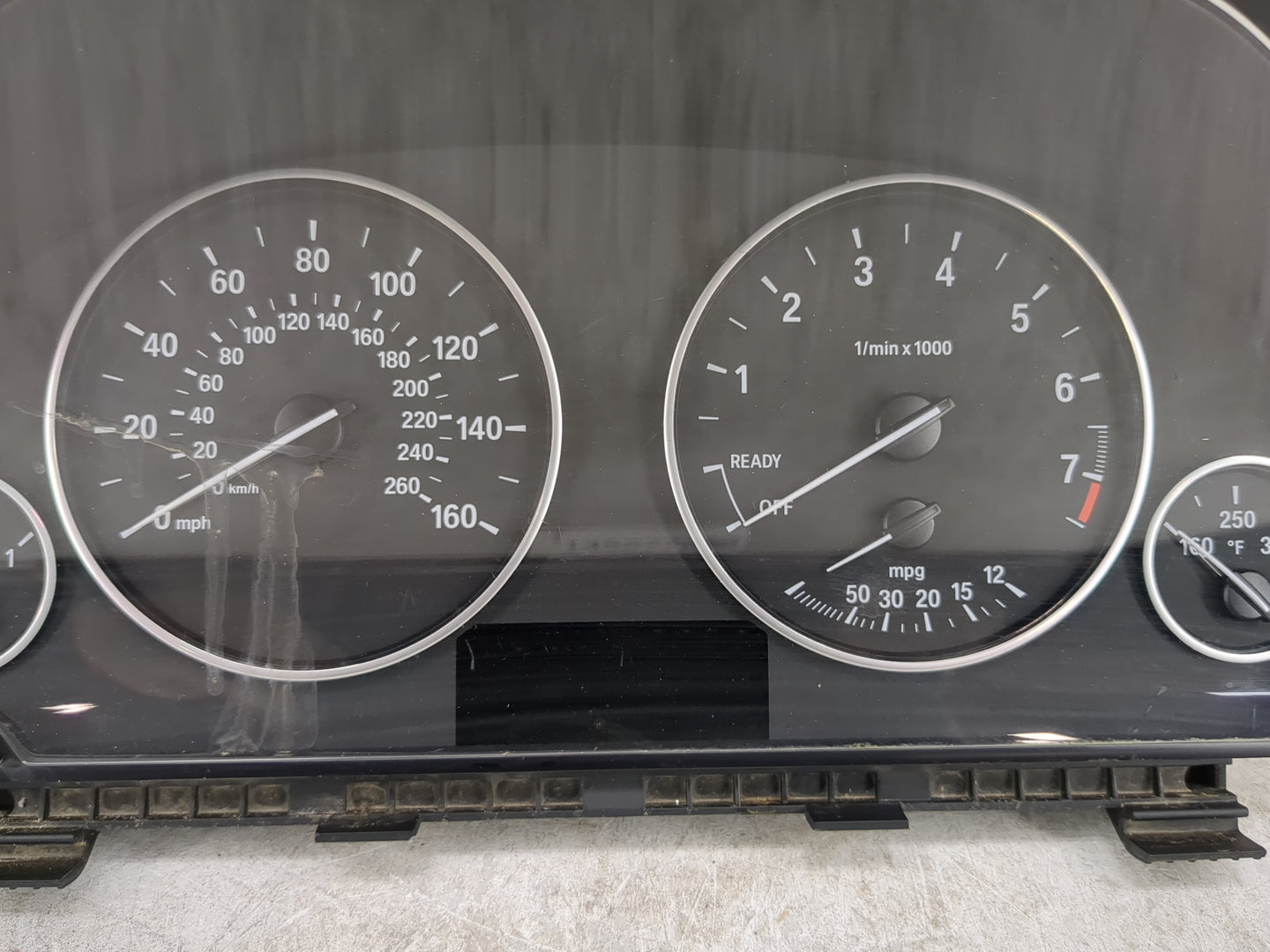 2014 Bmw 328i Instrument Cluster Speedometer Gauges P/N:9232894 9325179-01, 14369510, IK932517901B Miles:83K Fits OEM Used A