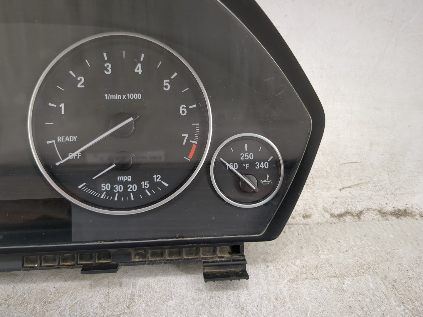 2014 Bmw 328i Instrument Cluster Speedometer Gauges P/N:9232894 9325179-01, 14369510, IK932517901B Miles:83K Fits OEM Used A
