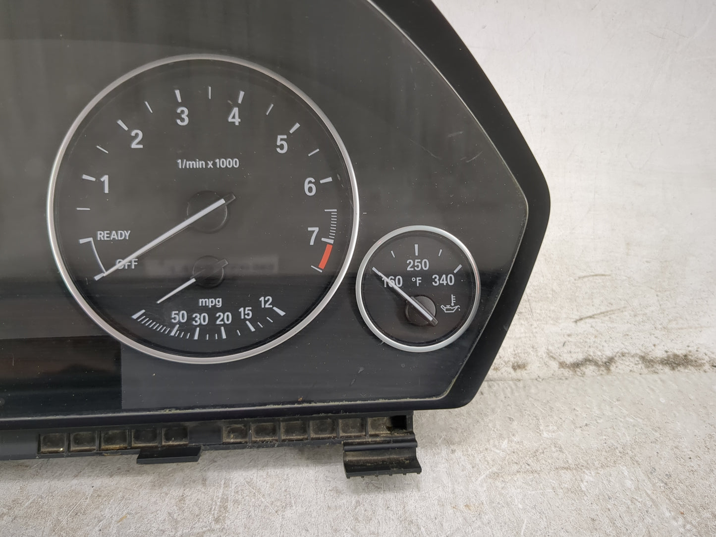 2014 Bmw 328i Instrument Cluster Speedometer Gauges P/N:9232894 9325179-01, 14369510, IK932517901B Miles:83K Fits OEM Used A