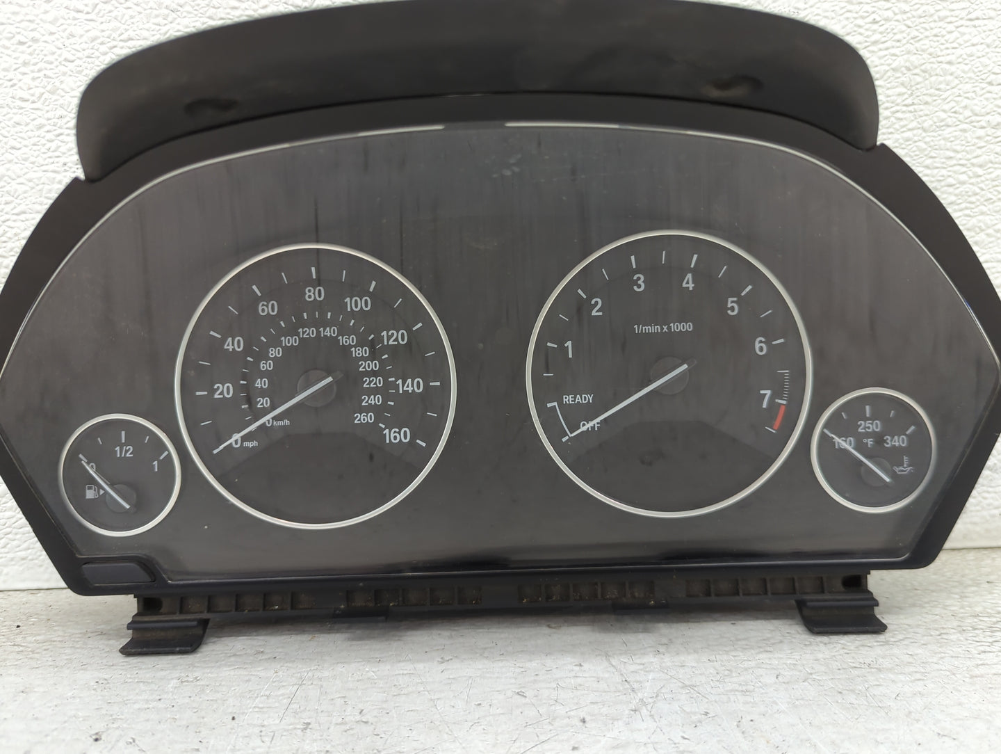 2014 Bmw 328i Instrument Cluster Speedometer Gauges P/N:9232895 9325206-01, 14369510, K932520601Y Miles:113K Fits OEM Used A
