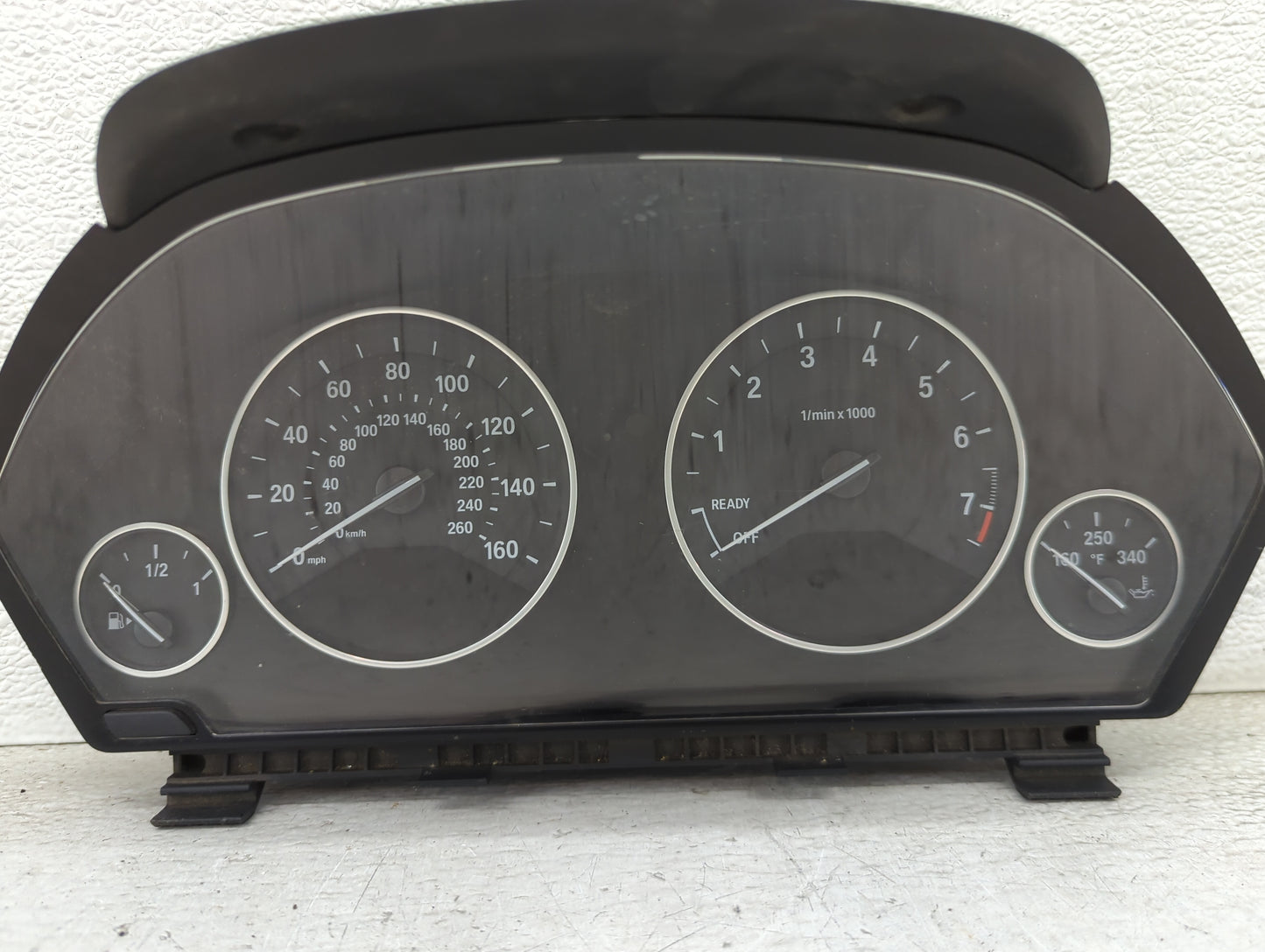 2014 Bmw 328i Instrument Cluster Speedometer Gauges P/N:9232895 9325206-01, 14369510, K932520601Y Miles:113K Fits OEM Used A