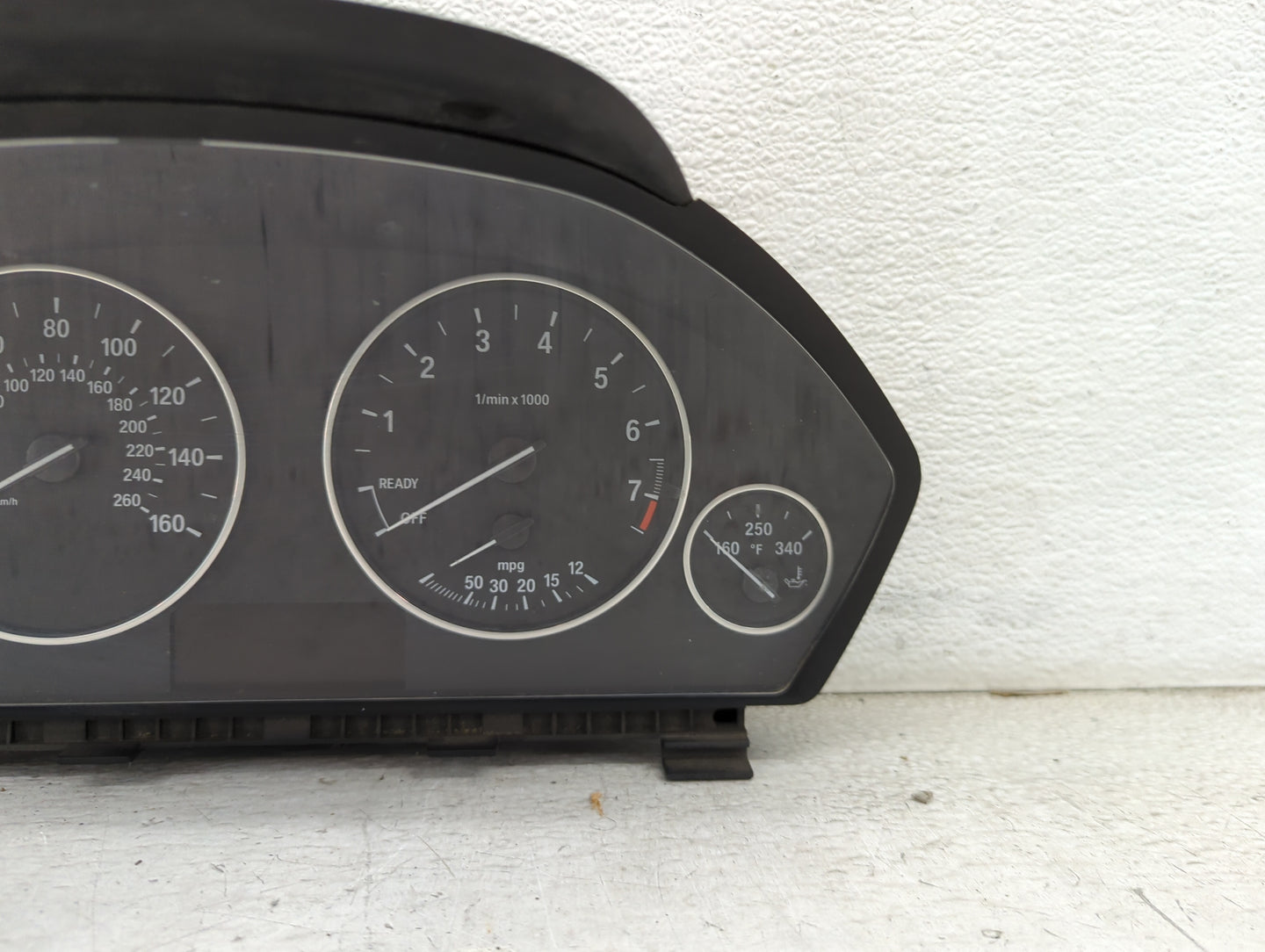 2014 Bmw 328i Instrument Cluster Speedometer Gauges P/N:9232894 9325179-01, 14369510, 1K932517901B, 20008966 Miles:64K Fits 