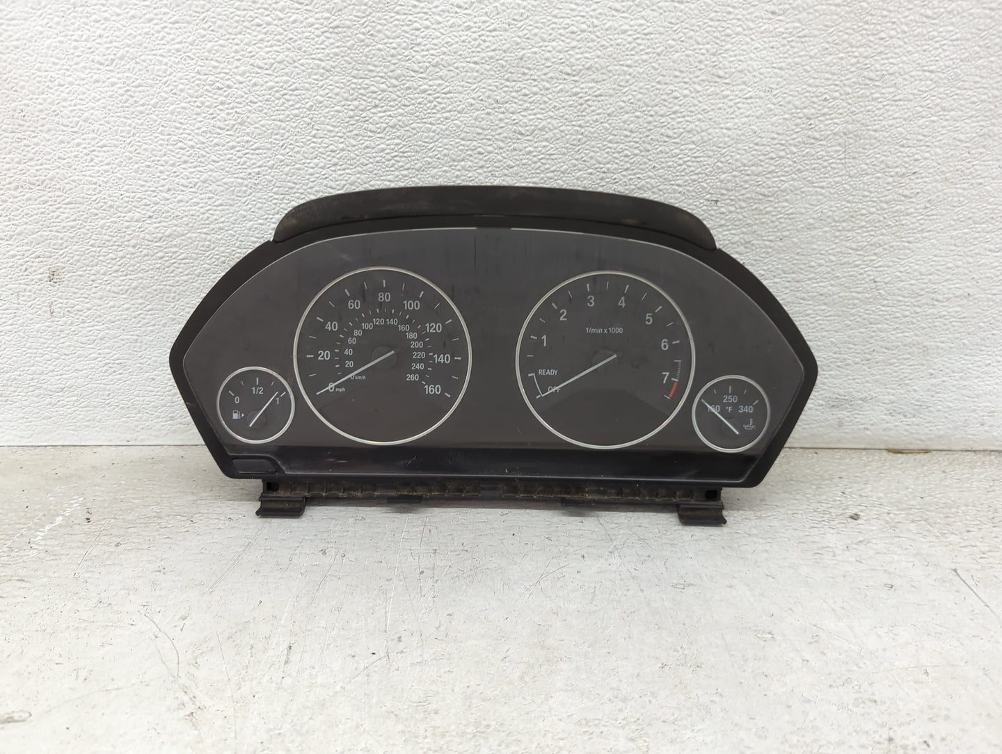2014 Bmw 328i Instrument Cluster Speedometer Gauges P/N:9232895 9325206-01, 14369510, 40051523 Miles:72K Fits OEM Used Auto 