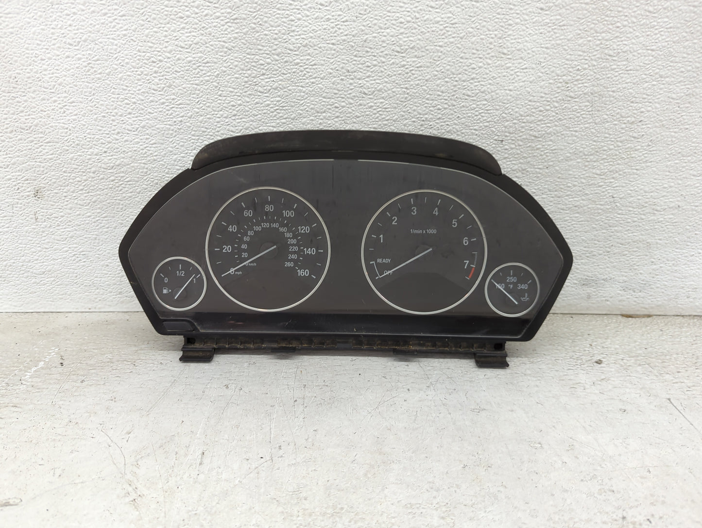 2014 Bmw 328i Instrument Cluster Speedometer Gauges P/N:9232895 9325206-01, 14369510, 40051523 Miles:72K Fits OEM Used Auto 