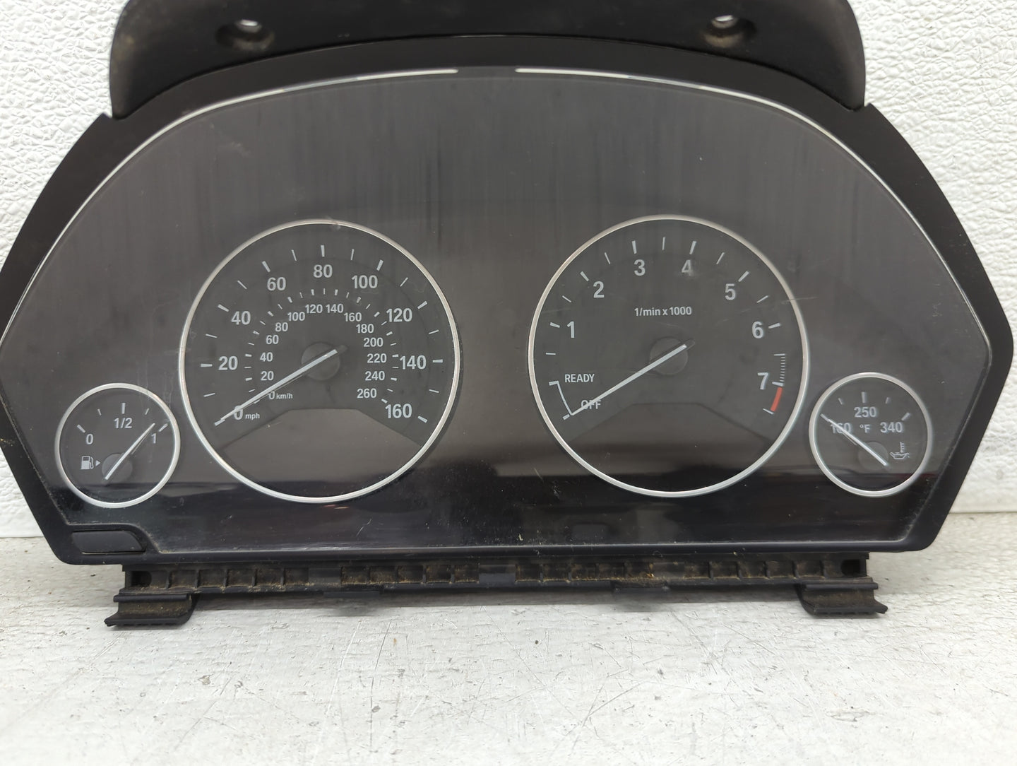 2014 Bmw 328i Instrument Cluster Speedometer Gauges P/N:9232895 9325206-01, 14369510, 40051523 Miles:72K Fits OEM Used Auto 