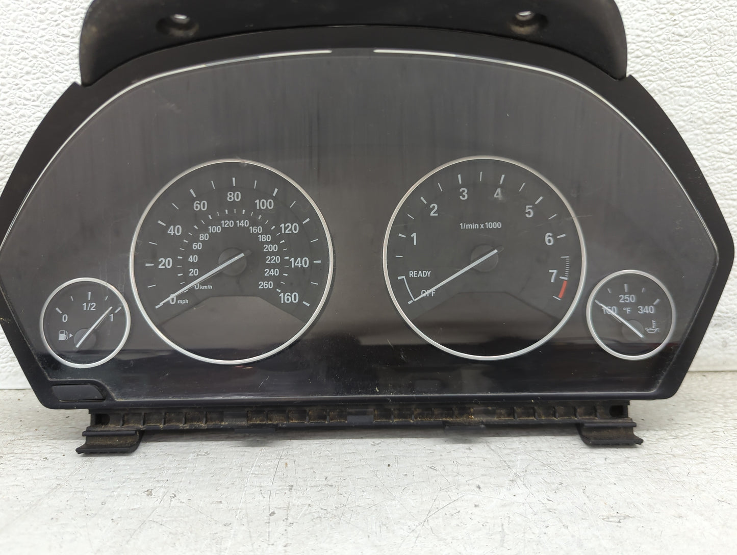 2014 Bmw 328i Instrument Cluster Speedometer Gauges P/N:9232895 9325206-01, 14369510, 40051523 Miles:72K Fits OEM Used Auto 