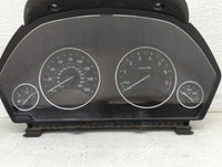 2014 Bmw 328i Instrument Cluster Speedometer Gauges P/N:9232895 9325206-01, 14369510, 40051523 Miles:72K Fits OEM Used Auto 