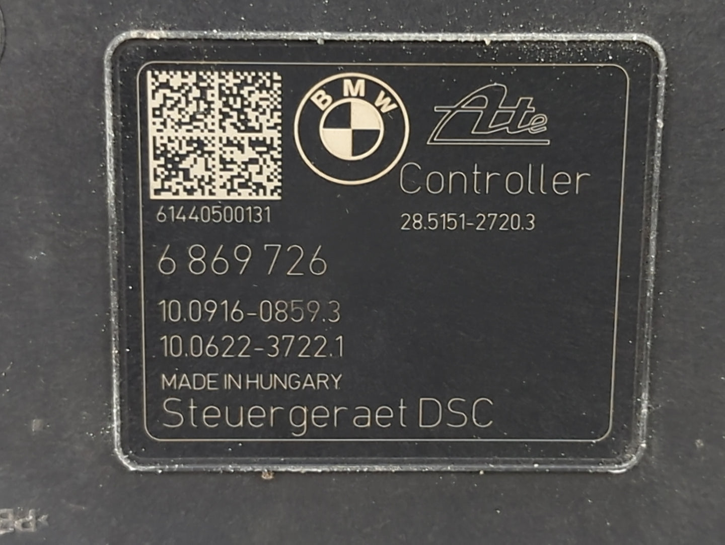 2014-2016 Bmw 328i ABS Pump Control Module Replacement P/N:6869726 61440500131 Fits Fits 2014 2015 2016 2017 2018 2019 2020 