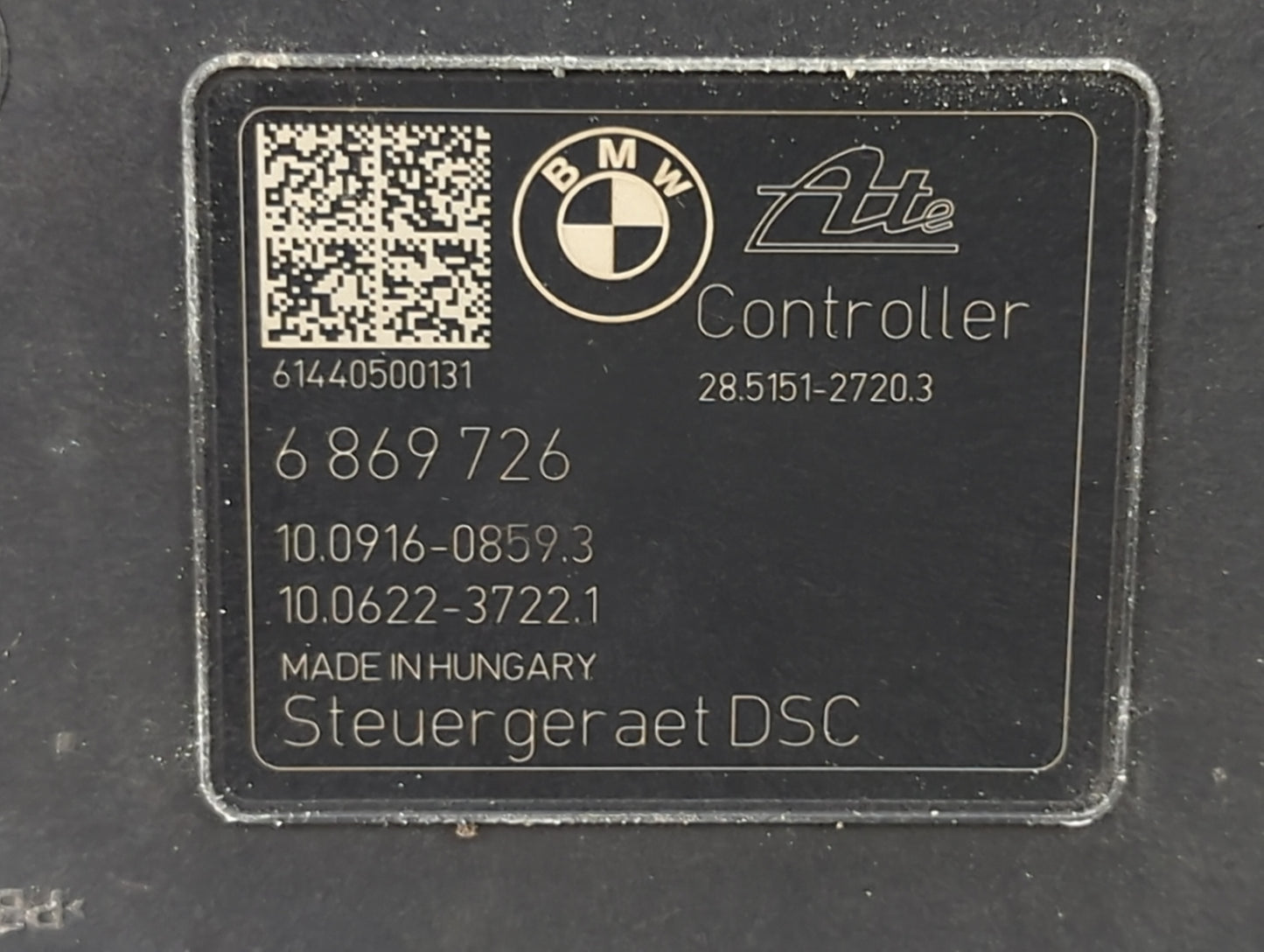 2014-2016 Bmw 328i ABS Pump Control Module Replacement P/N:6869726 61440500131 Fits Fits 2014 2015 2016 2017 2018 2019 2020 
