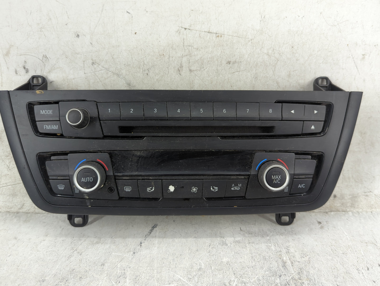 2014-2016 Bmw 328i Climate Control Module Temperature AC/Heater Replacement P/N:9323551-02 9320344-01 Fits OEM Used Auto Par