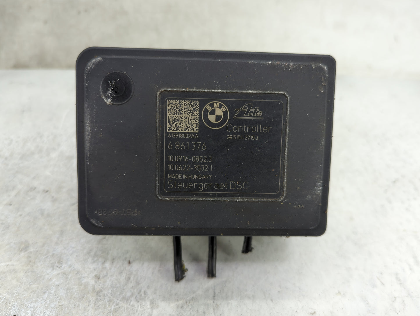 2014 Bmw 328i Gt ABS Pump Control Module Replacement P/N:3451-6858953-01 0220-0319 Fits Fits 2015 2016 2017 2018 2019 2020 2