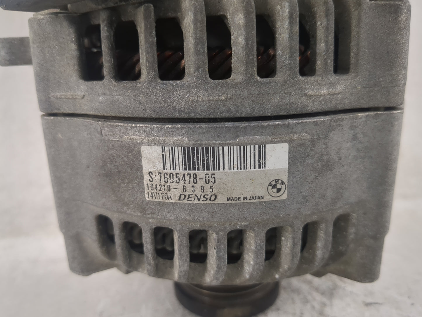 2012-2016 Bmw 328i Alternator Replacement Generator Charging Assembly Engine OEM P/N:104210-6395 7605478-05 Fits OEM Used Au