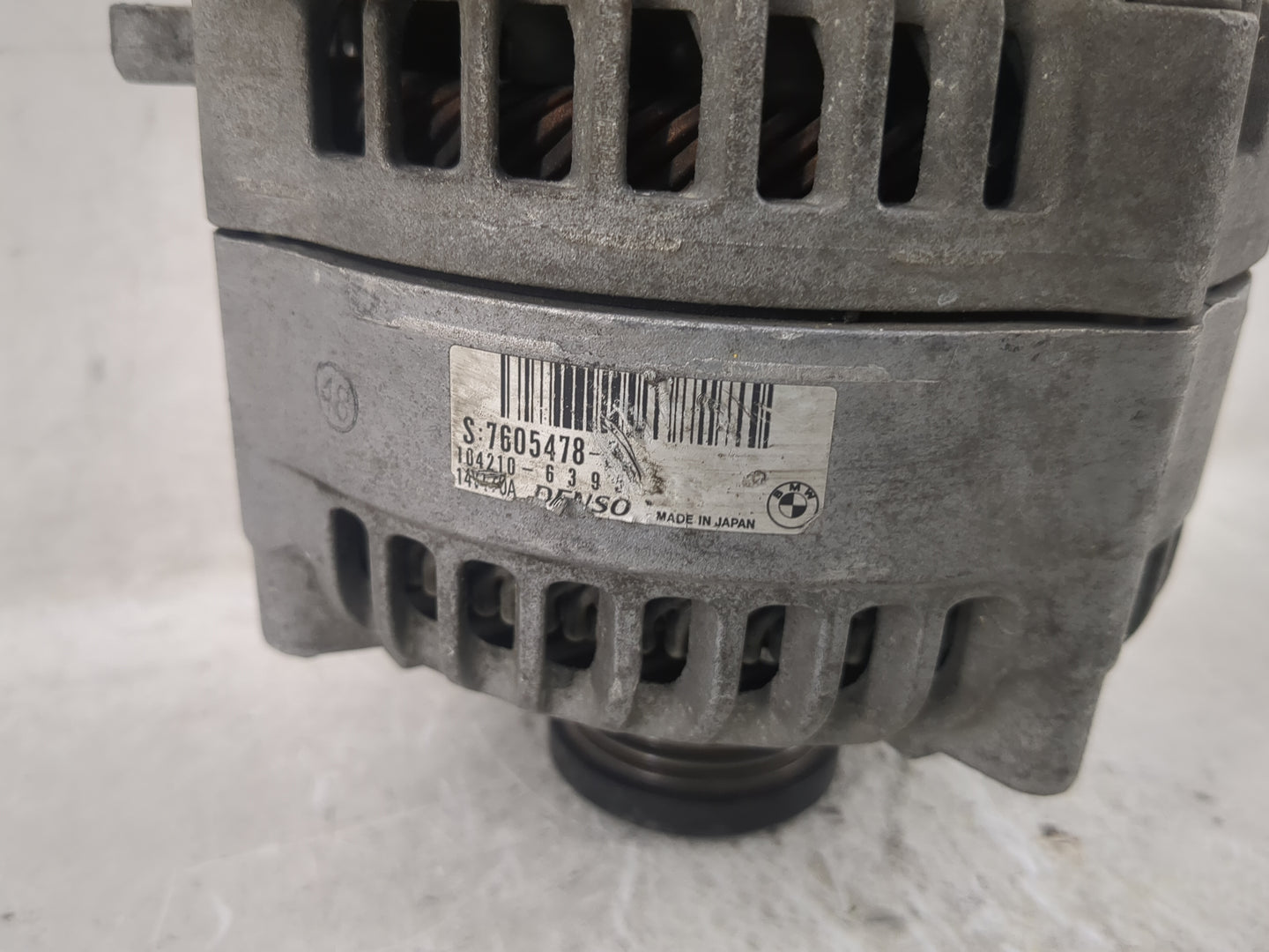 2012-2016 Bmw 328i Alternator Replacement Generator Charging Assembly Engine OEM P/N:104210-0393 7605478-03 Fits OEM Used Au