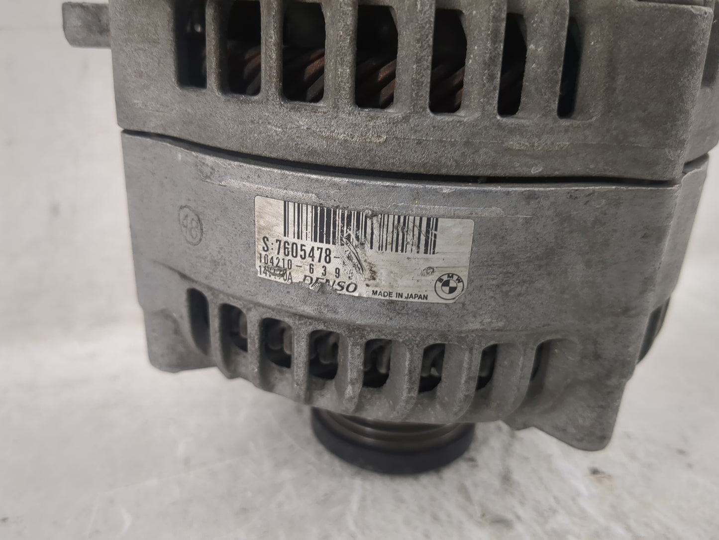 2012-2016 Bmw 328i Alternator Replacement Generator Charging Assembly Engine OEM P/N:104210-0393 7605478-03 Fits OEM Used Au