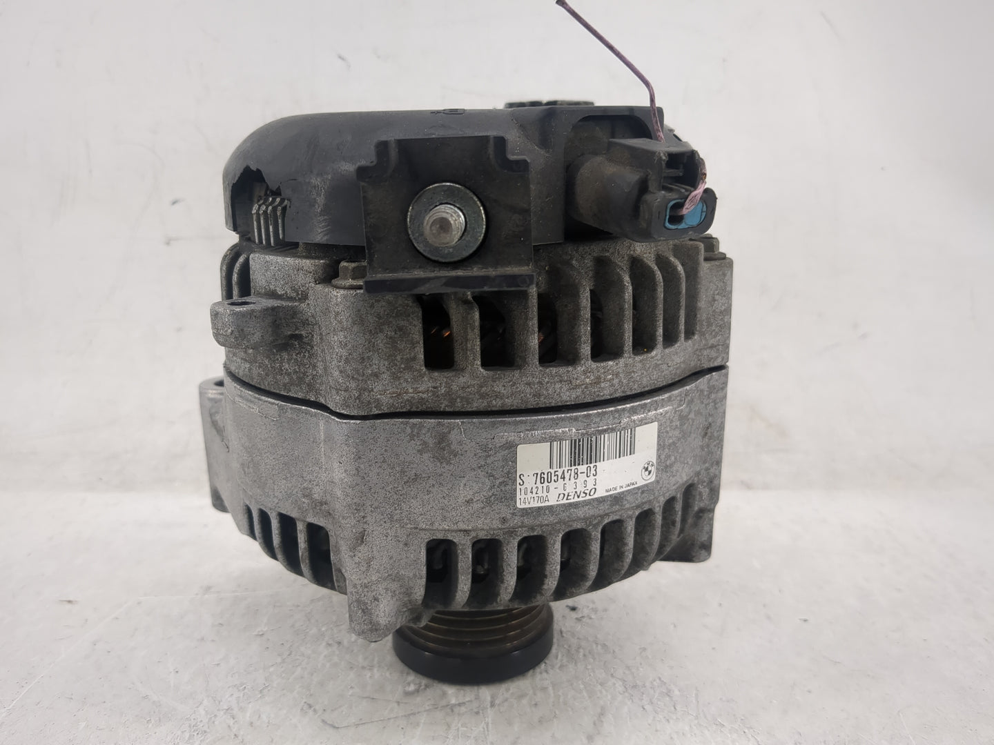2012-2016 Bmw 328i Alternator Replacement Generator Charging Assembly Engine OEM P/N:104210-0393 7605478-03 Fits OEM Used Au