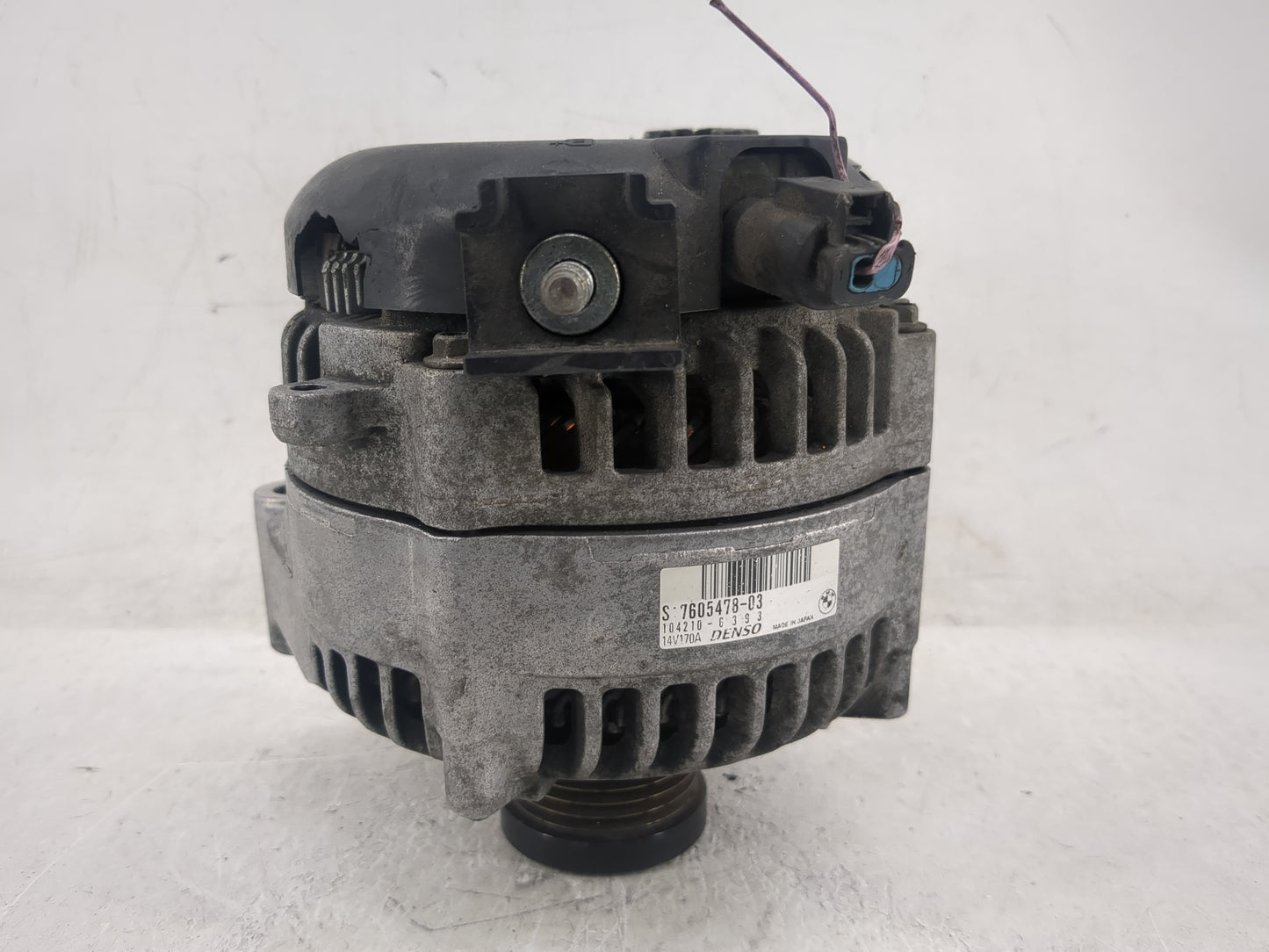 2012-2016 Bmw 328i Alternator Replacement Generator Charging Assembly Engine OEM P/N:104210-0393 7605478-03 Fits OEM Used Au