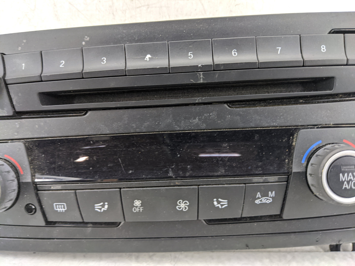 2014-2015 Bmw 328i Climate Control Module Temperature AC/Heater Replacement P/N:26784-04 Fits Fits 2014 2015 OEM Used Auto P