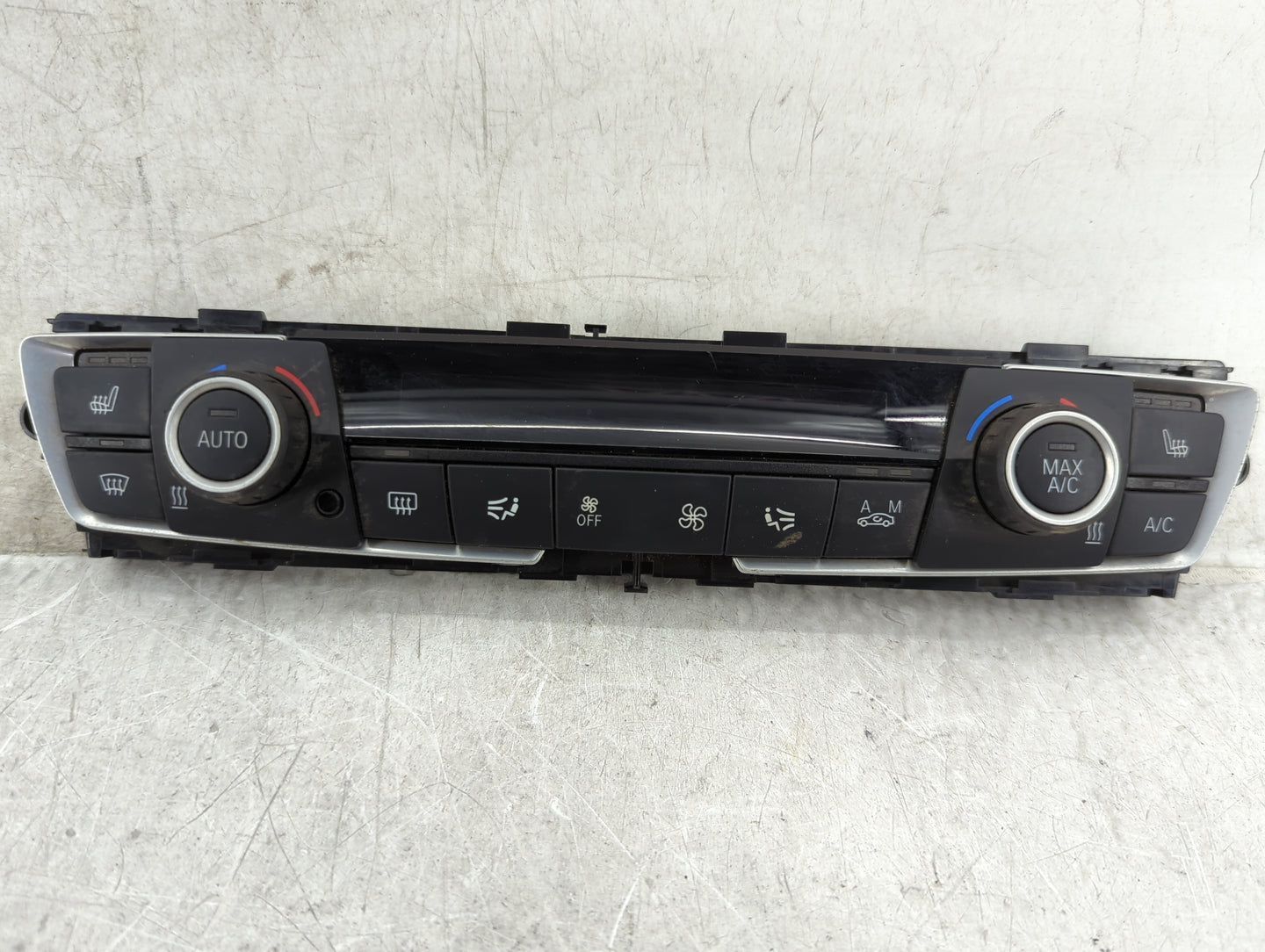 2012-2014 Bmw 328i Climate Control Module Temperature AC/Heater Replacement Fits Fits 2012 2013 2014 OEM Used Auto Parts - O