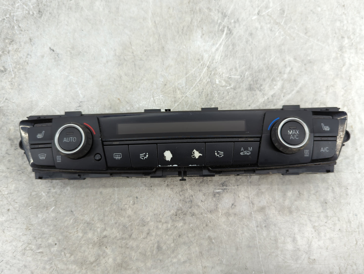 2012-2014 Bmw 328i Climate Control Module Temperature AC/Heater Replacement Fits Fits 2012 2013 2014 OEM Used Auto Parts - O