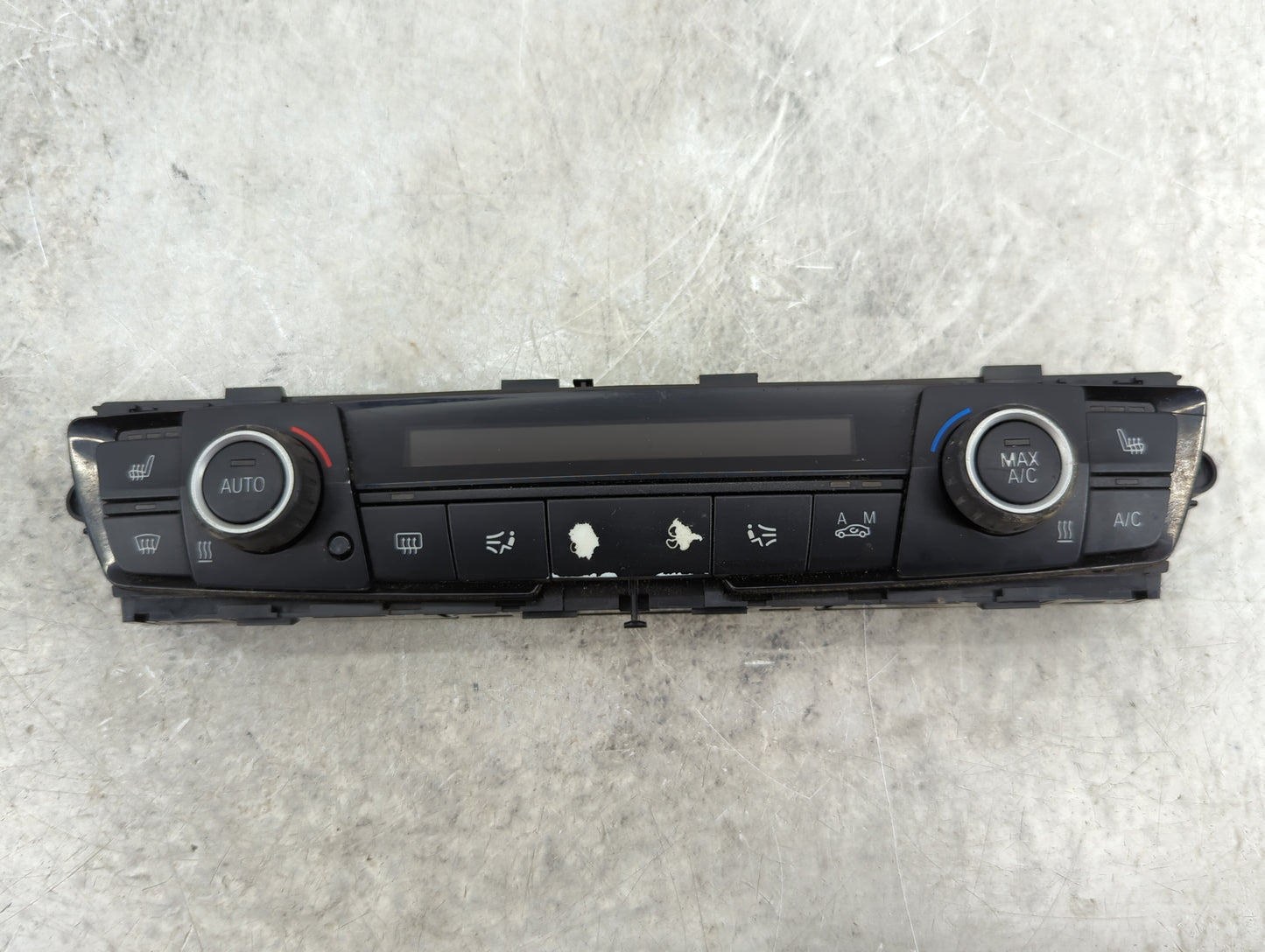 2012-2014 Bmw 328i Climate Control Module Temperature AC/Heater Replacement Fits Fits 2012 2013 2014 OEM Used Auto Parts - O