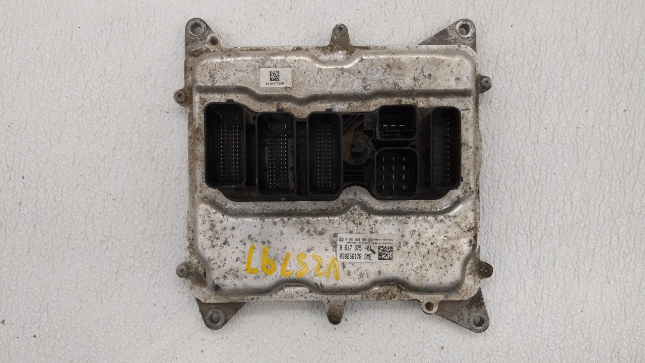 2014 Bmw 328i PCM Engine Control Computer ECU ECM PCU OEM P/N:8 617 375 Fits OEM Used Auto Parts - Oemusedautoparts1.com