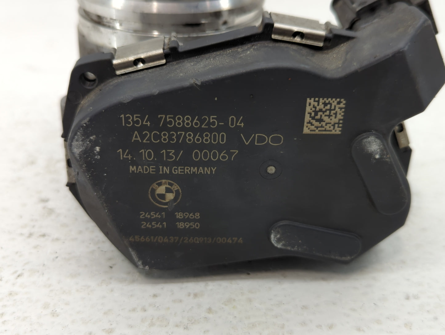 2012-2016 Bmw 328i Throttle Body P/N:1354 7588625-04 1354 7588625-03 Fits Fits 2012 2013 2014 2015 2016 2017 2018 OEM Used A