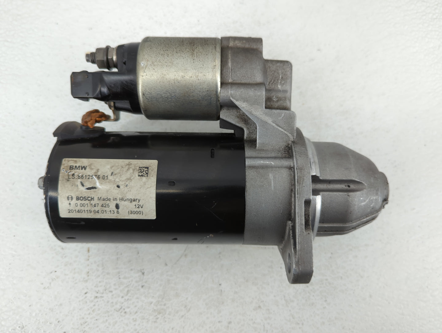 2013-2016 Bmw 328i Car Starter Motor Solenoid OEM P/N:0 001 147 425 Fits Fits 2012 2013 2014 2015 2016 2017 2018 OEM Used Au