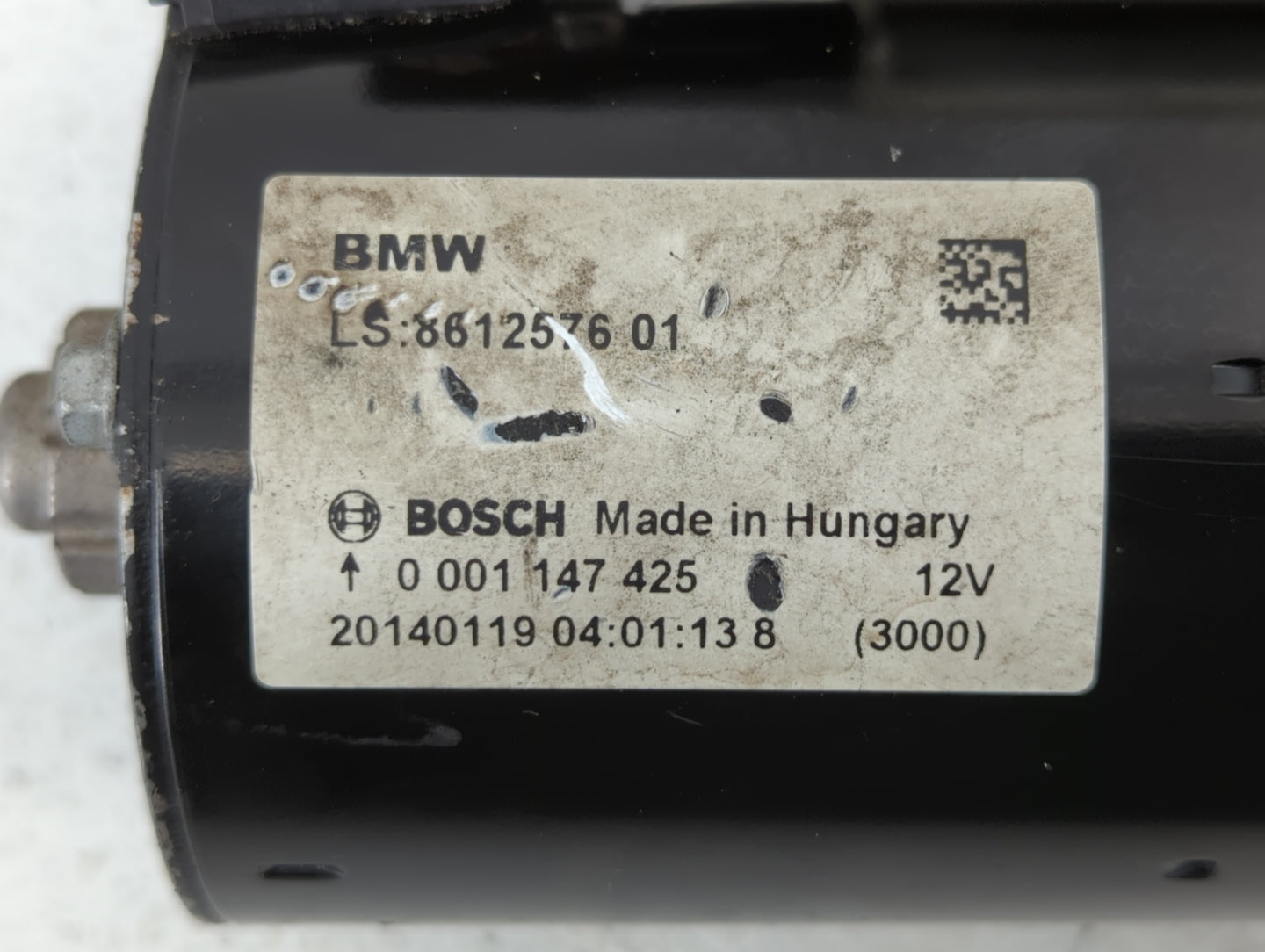 2013-2016 Bmw 328i Car Starter Motor Solenoid OEM P/N:0 001 147 425 Fits Fits 2012 2013 2014 2015 2016 2017 2018 OEM Used Au