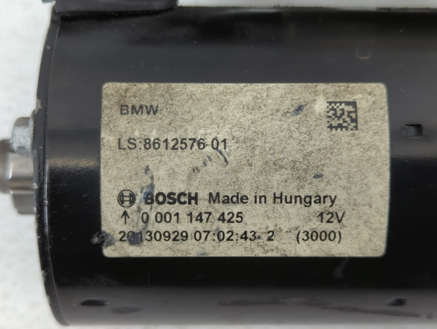 2013-2016 Bmw 328i Car Starter Motor Solenoid OEM P/N:0 001 147 425 Fits Fits 2012 2013 2014 2015 2016 2017 2018 OEM Used Au