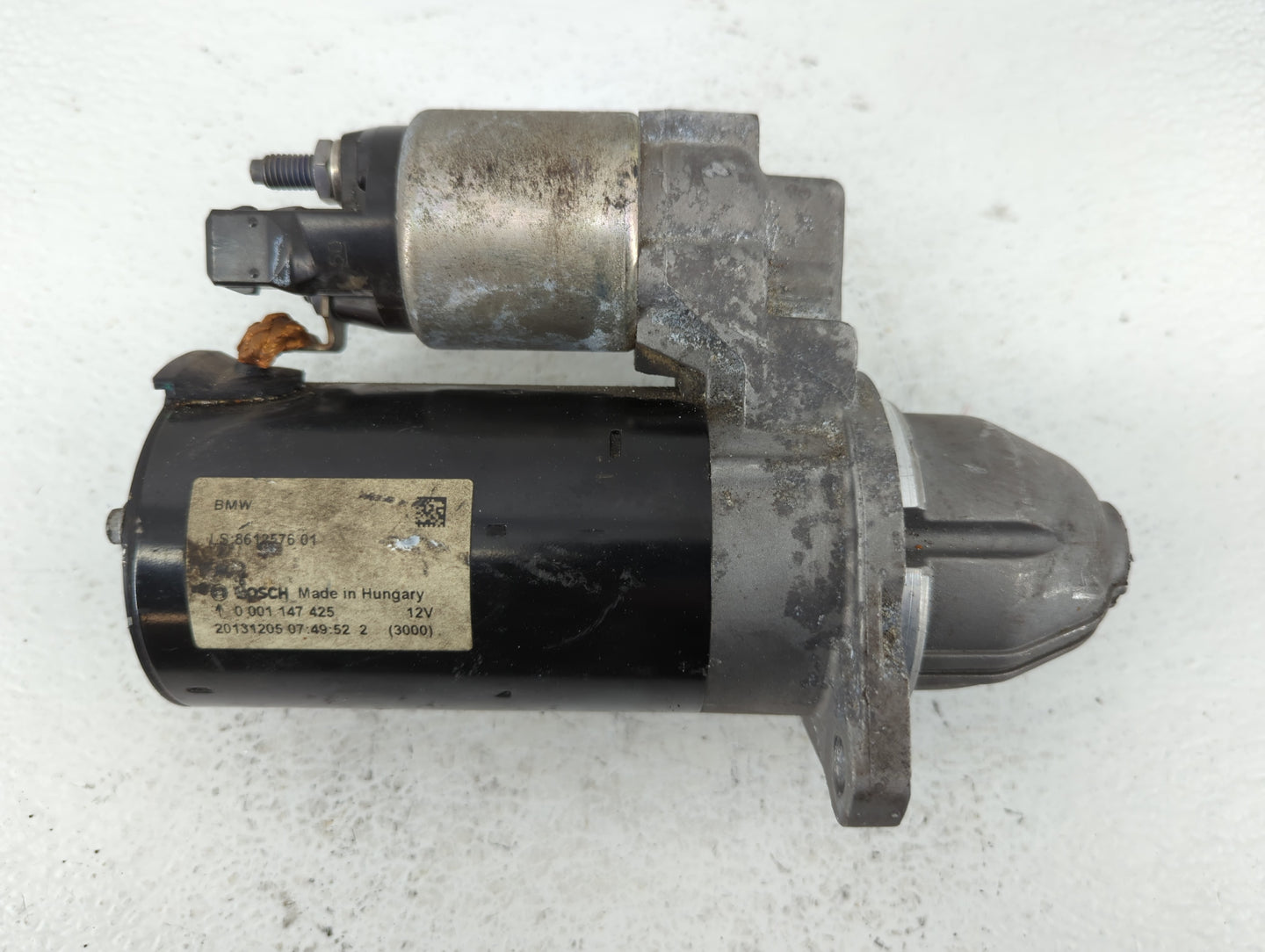2013-2016 Bmw 328i Car Starter Motor Solenoid OEM P/N:0 001 147 425 Fits Fits 2012 2013 2014 2015 2016 2017 2018 OEM Used Au