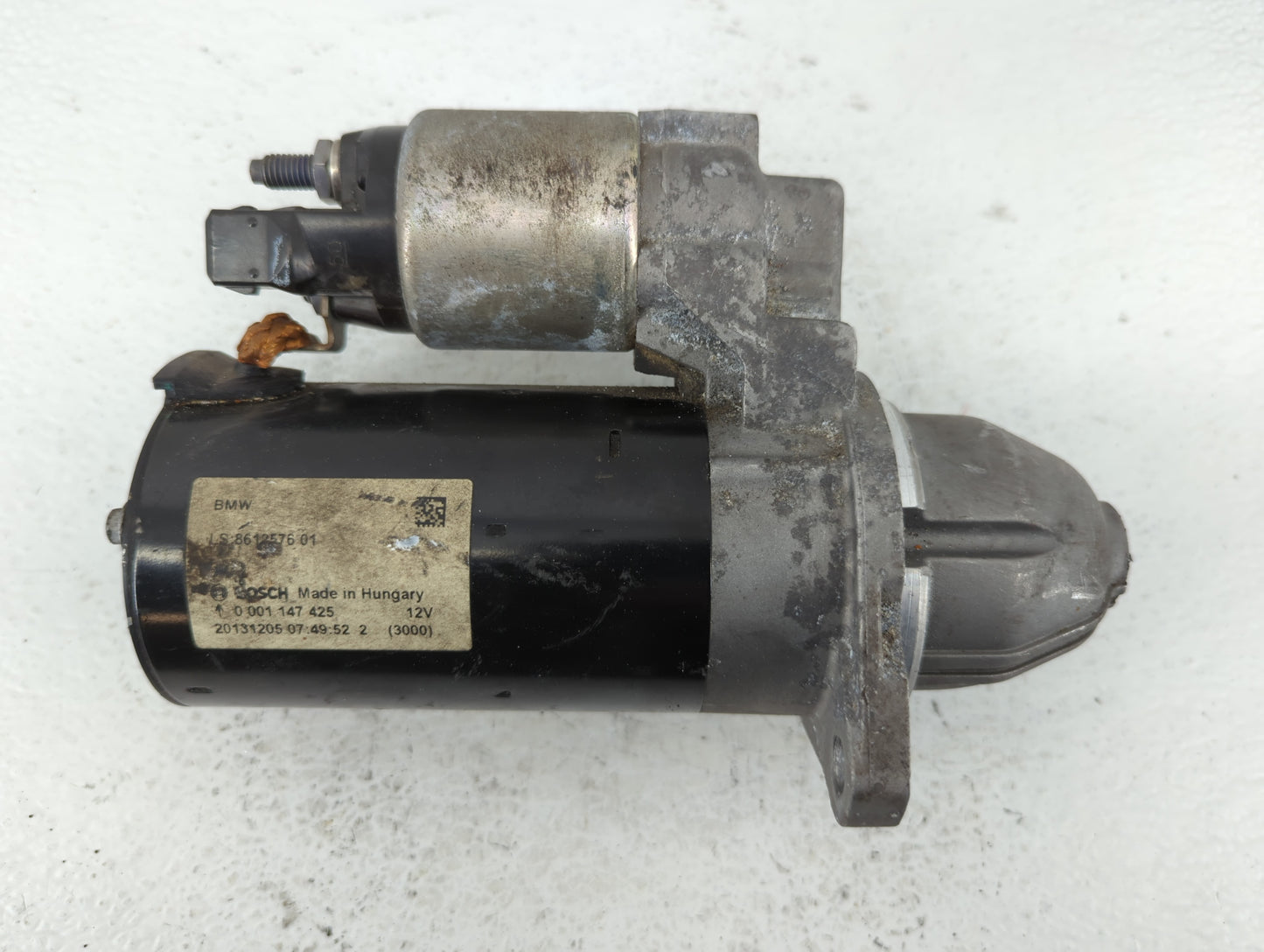 2013-2016 Bmw 328i Car Starter Motor Solenoid OEM P/N:0 001 147 425 Fits Fits 2012 2013 2014 2015 2016 2017 2018 OEM Used Au