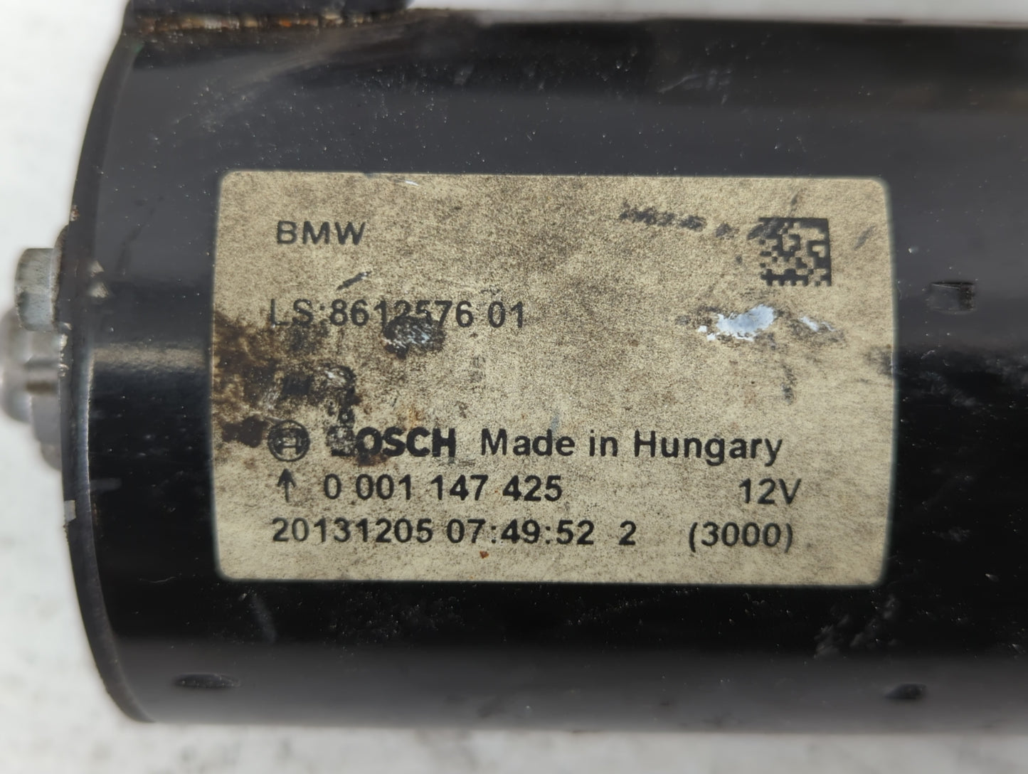 2013-2016 Bmw 328i Car Starter Motor Solenoid OEM P/N:0 001 147 425 Fits Fits 2012 2013 2014 2015 2016 2017 2018 OEM Used Au