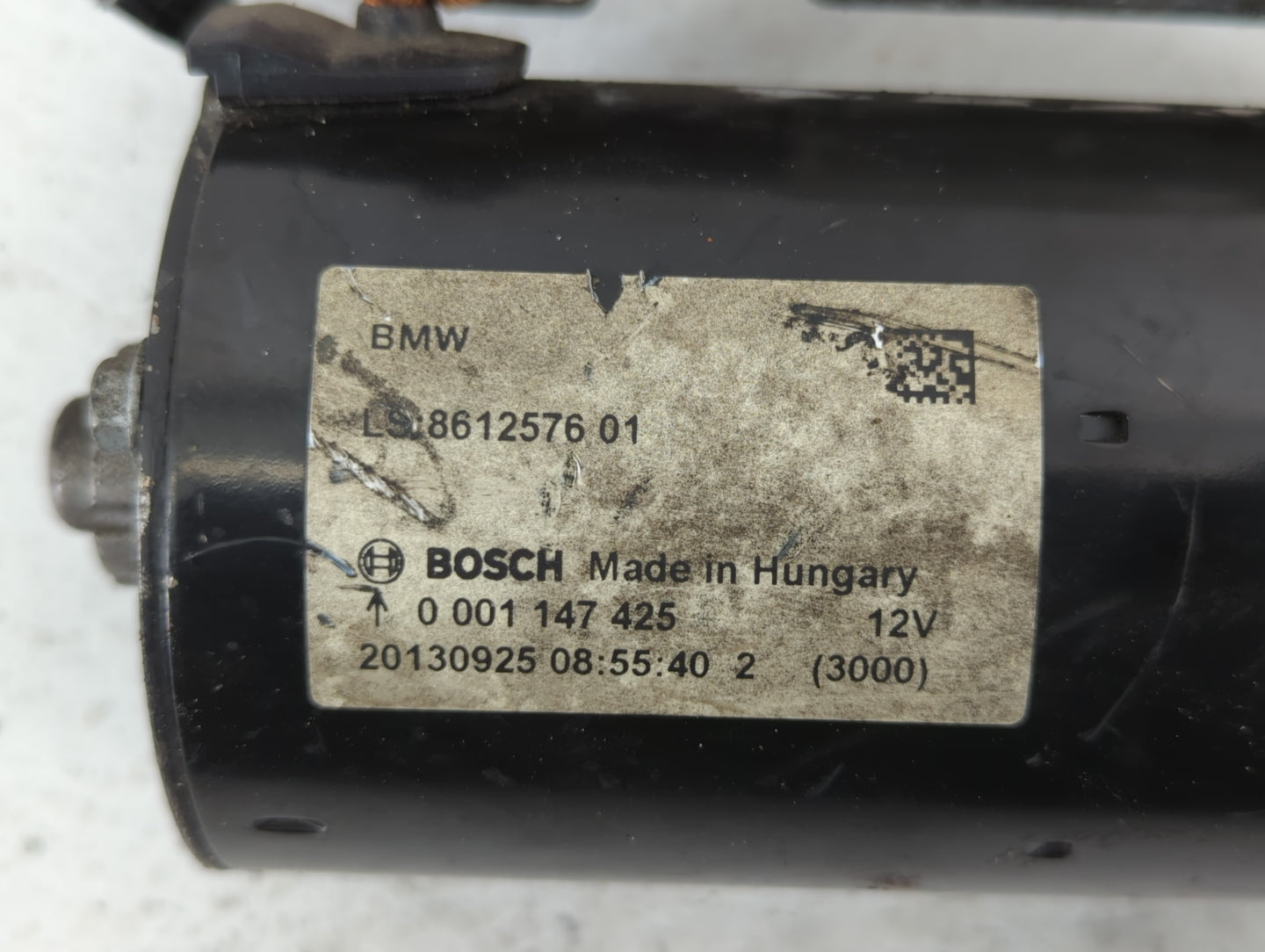 2013-2016 Bmw 328i Car Starter Motor Solenoid OEM P/N:8612576 01 Fits Fits 2012 2013 2014 2015 2016 2017 2018 OEM Used Auto 