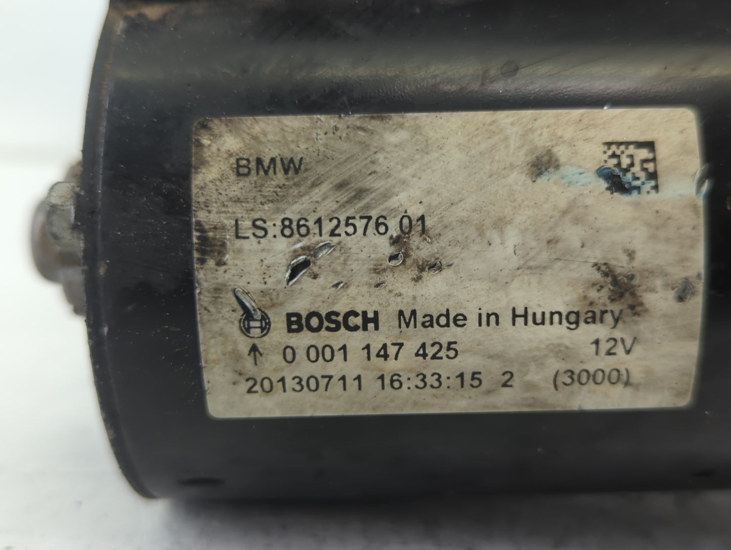 2013-2016 Bmw 328i Car Starter Motor Solenoid OEM P/N:8612576 01 Fits Fits 2012 2013 2014 2015 2016 2017 2018 OEM Used Auto 