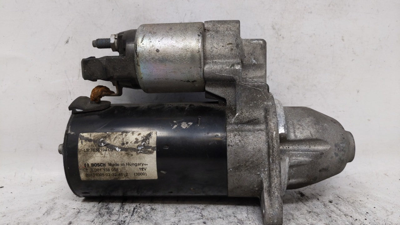 2013-2016 Bmw 328i Car Starter Motor Solenoid OEM P/N:8612576 7638194 Fits Fits 2012 2013 2014 2015 2016 2017 2018 OEM Used 