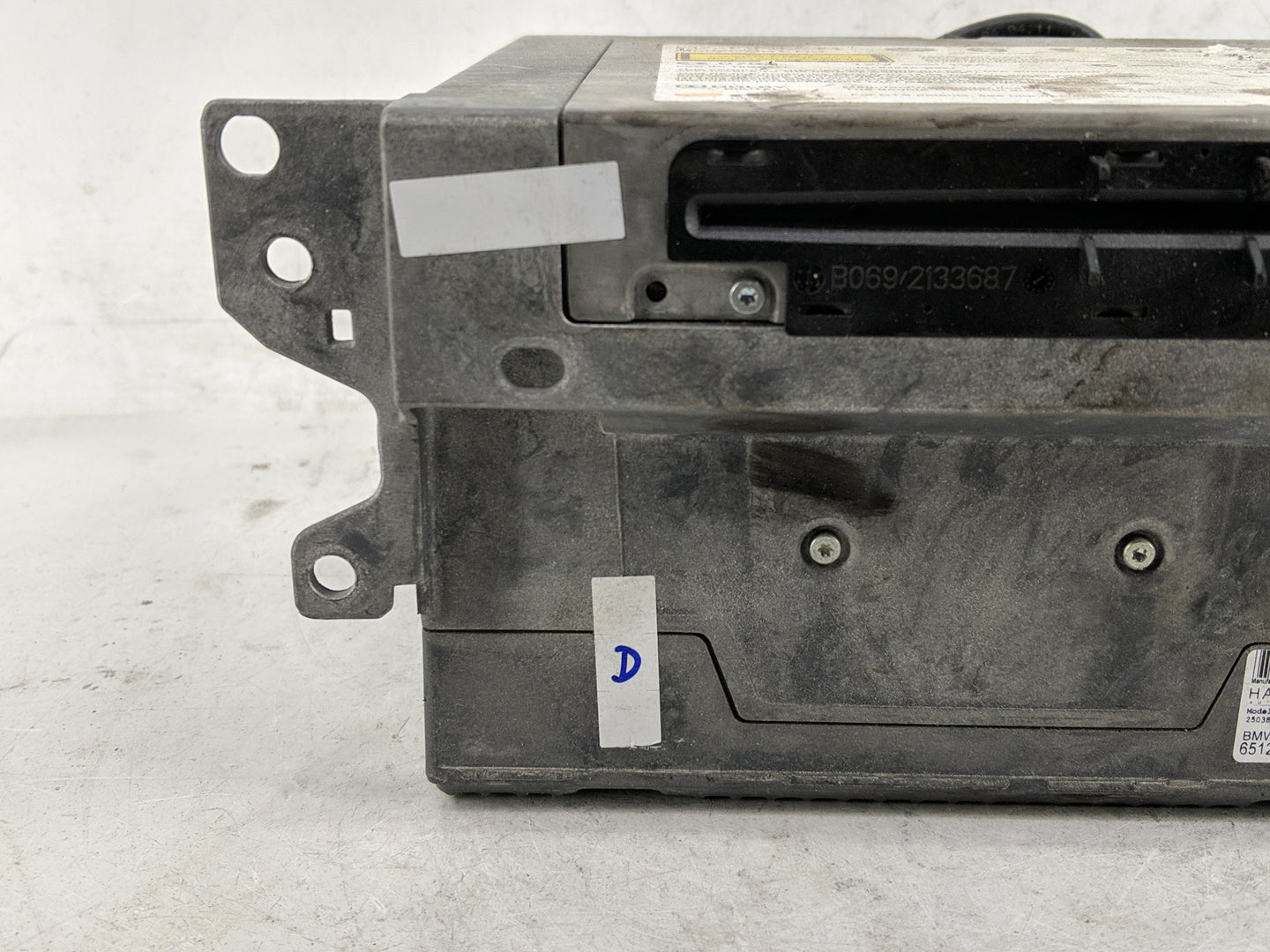 2014-2015 Bmw 335i Radio AM FM Cd Player Receiver Replacement P/N:934782301 Fits Fits 2014 2015 2016 OEM Used Auto Parts - O